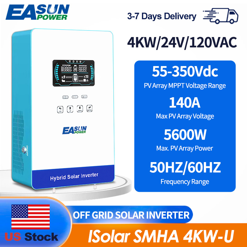 EASUN POWER 4000W 24V Off Grid - огляд і ціна Grid Tie Inverter Limiter 2000W