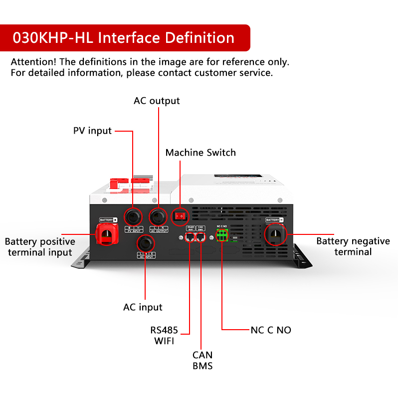 Fchao Solar Hybrid Inverter 3K - огляд і ціна Hybrid Solar Inverter 5.5Kw Mppt 48V
