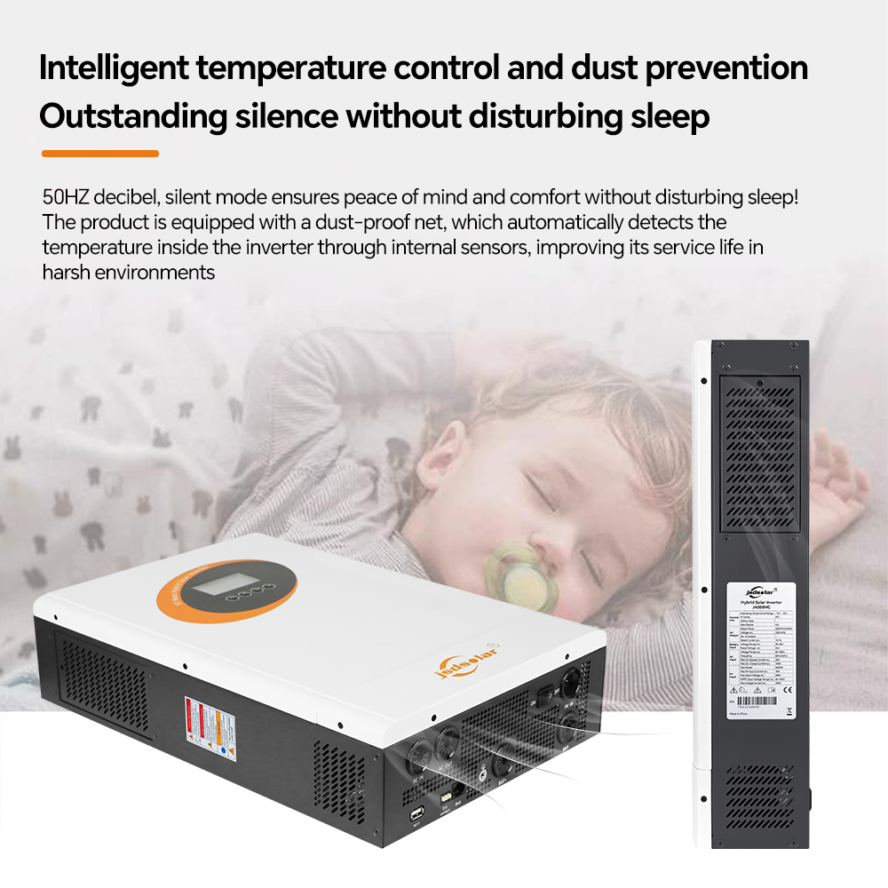 JSDSolar 4KW 6.5KW Hybrid Sola - огляд і ціна Hybrid Solar Inverter 5.5Kw Mppt 48V