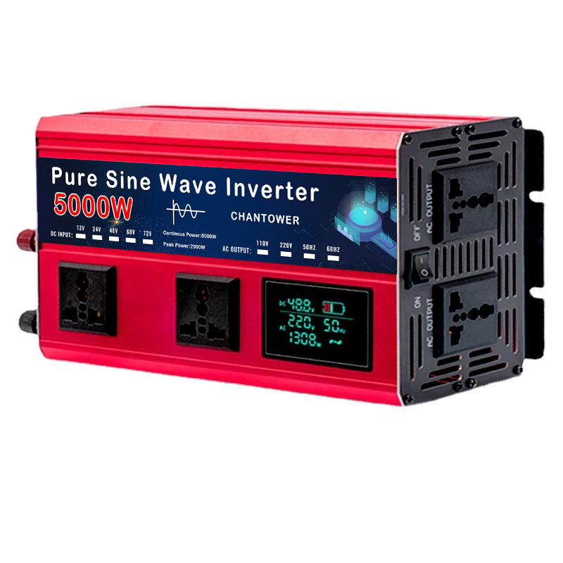 4000W/5000W/5500W Pure Sine Wa - огляд і ціна Pure Sine Wave Inverter 5000W 48V 220V