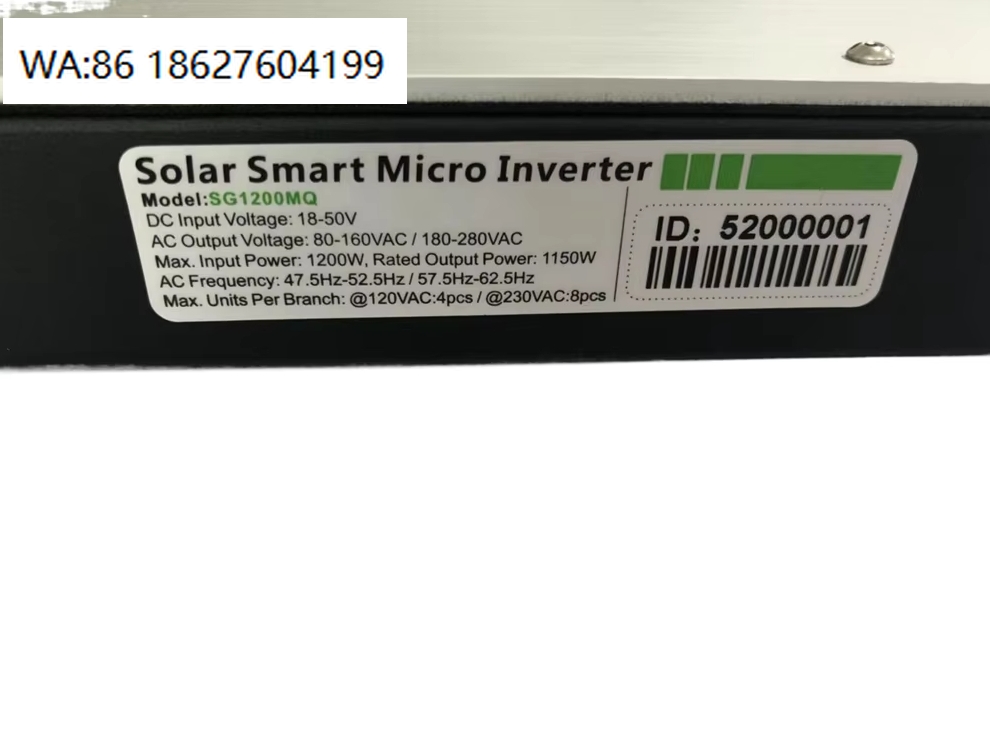 1000W 1200W 1400W Grid-Tied Mi - огляд і ціна Micro Inverter 1400W Solar Grid Tie