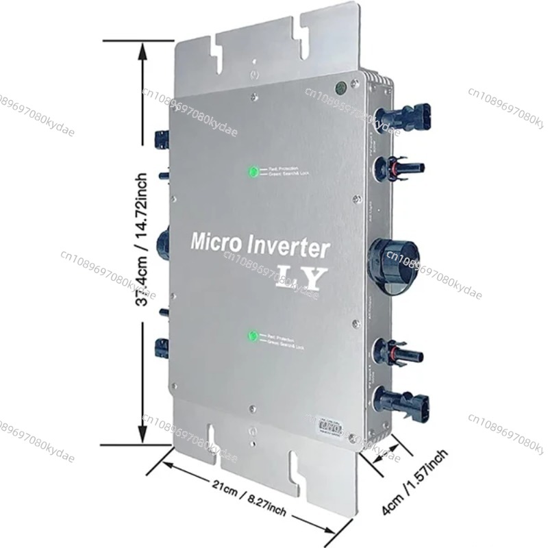 Waterproof Solar Grid Tie Micr - огляд і ціна Micro Inverter 1400W Solar Grid Tie