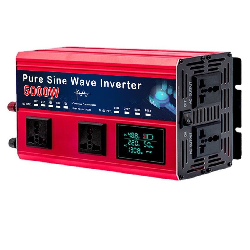 5000W Pure Sine Wave Inverter  - огляд і ціна Pure Sine Wave Inverter 5000W 48V 220V