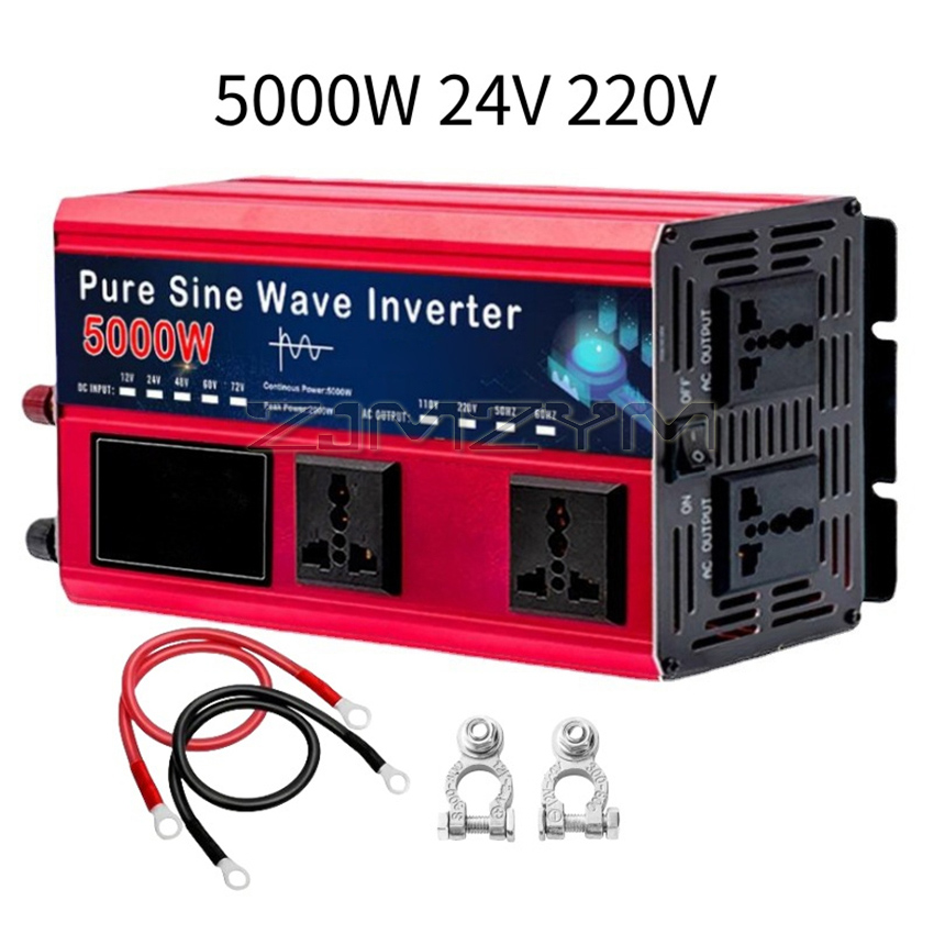 5000W Pure Sine Wave Inverter  - огляд і ціна Pure Sine Wave Inverter 5000W 48V 220V