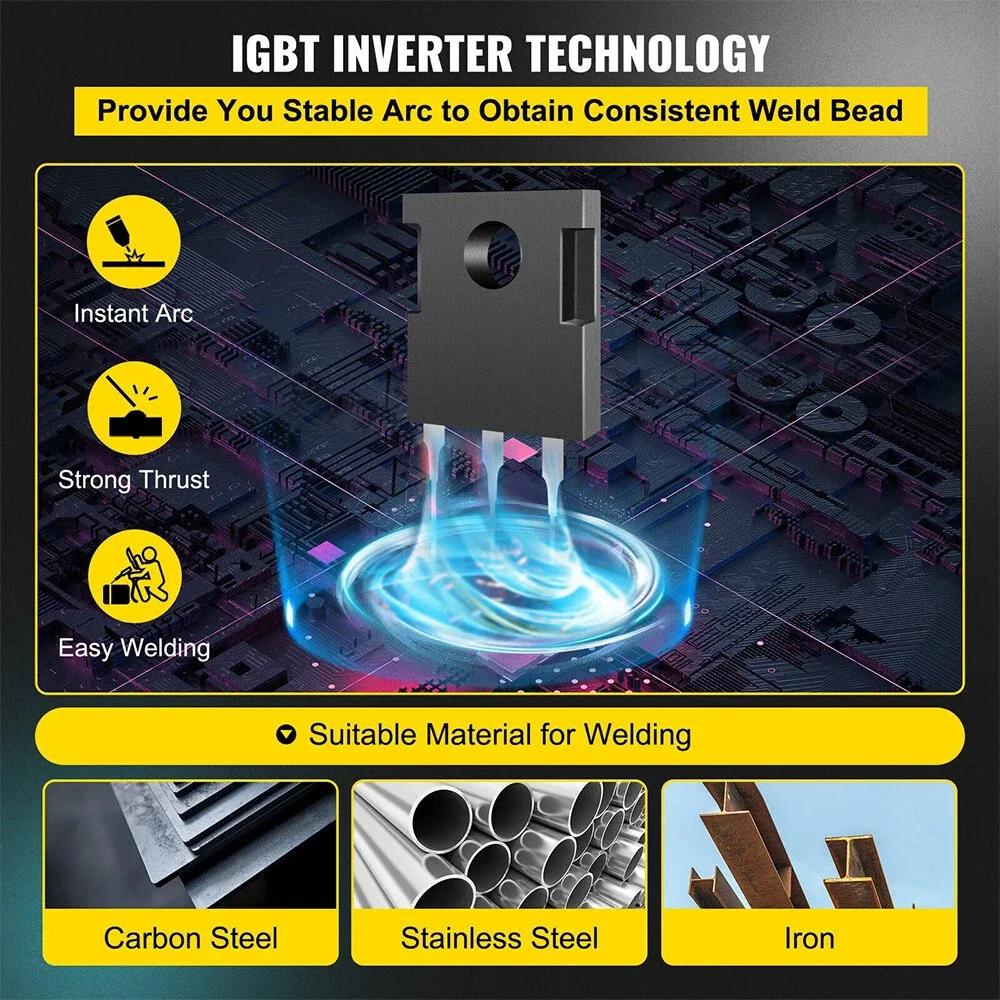 110V 300A Mini IGBT ARC Weldin - огляд і ціна Inverter Welding Machine Igbt 300A