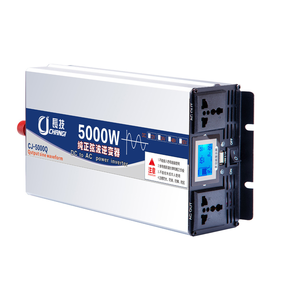Pure Sine Wave Inverter 3000W/ - огляд і ціна Pure Sine Wave Inverter 5000W 48V 220V