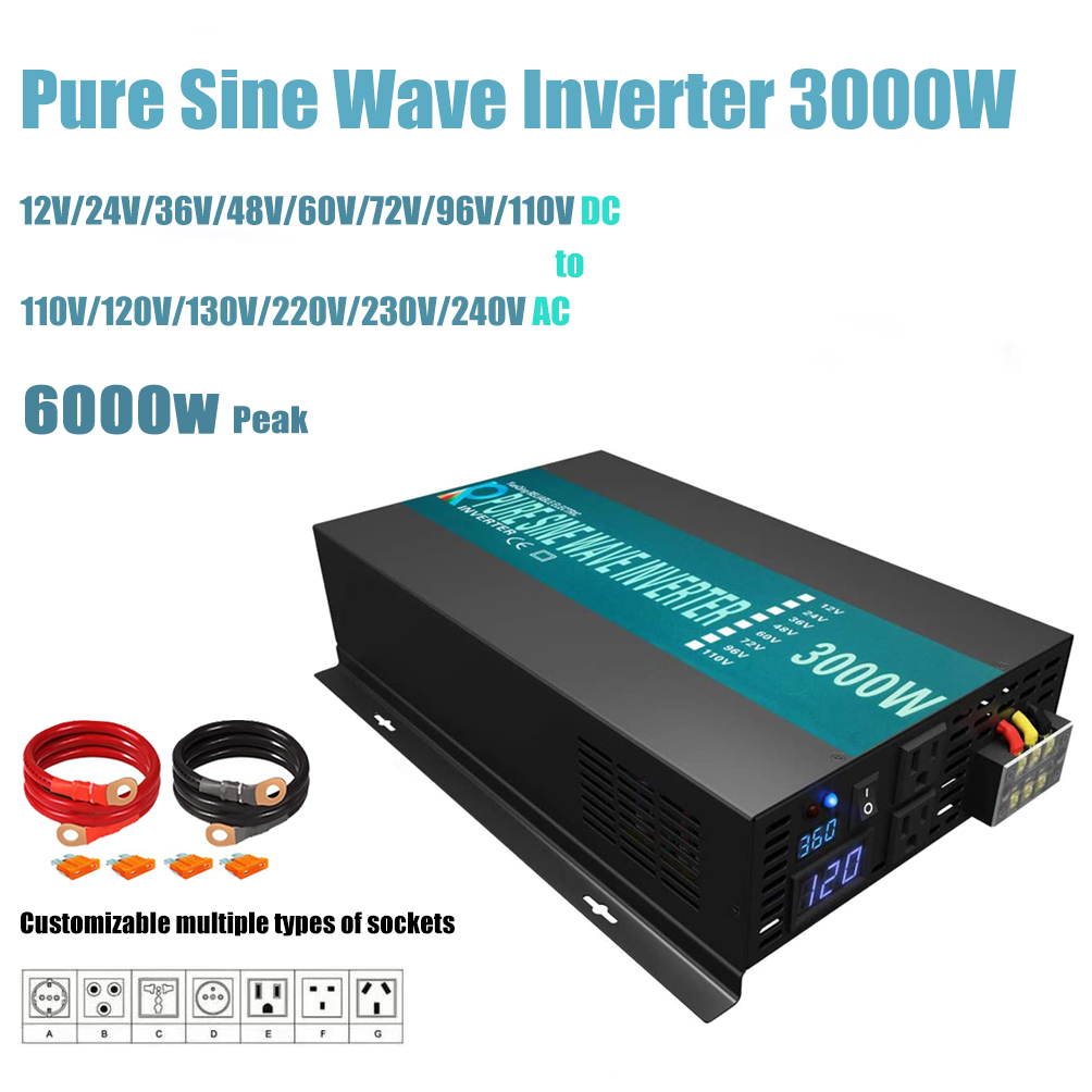 Reliable Pure Sine Wave Invert - огляд і ціна Inverter Pure Sine Wave 60Hz 120V 3000W