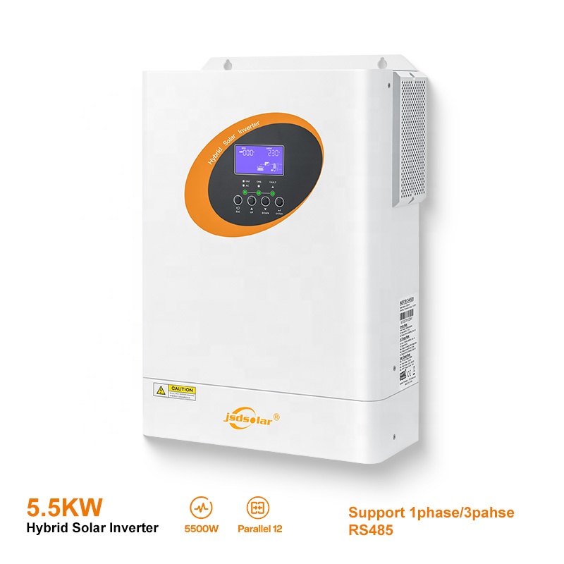 5.5Kw 5Kw Pure Sine Wave Mppt  - огляд і ціна Hybrid Solar Inverter 5.5Kw Mppt 48V