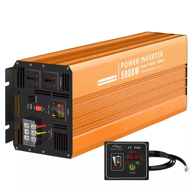 -5000W Solar Pure Sine Wave In - огляд і ціна Pure Sine Wave Inverter 5000W 48V 220V