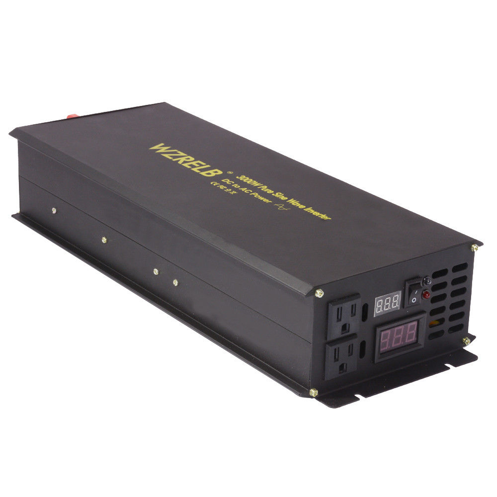 3000W Solar Power Inverter 48V - огляд і ціна Inverter Pure Sine Wave 60Hz 120V 3000W