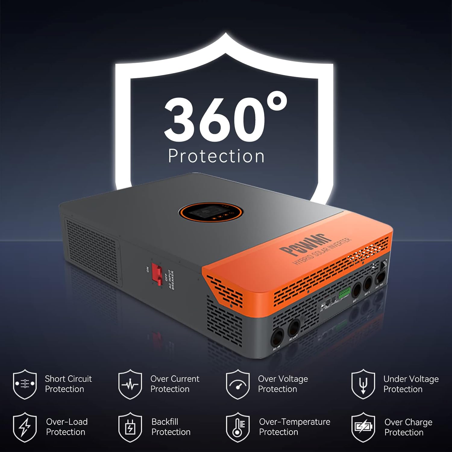 PowMr 16KW 10KW Split Phase In - огляд і ціна Split Phase Inverter 10Kw 110V 220V
