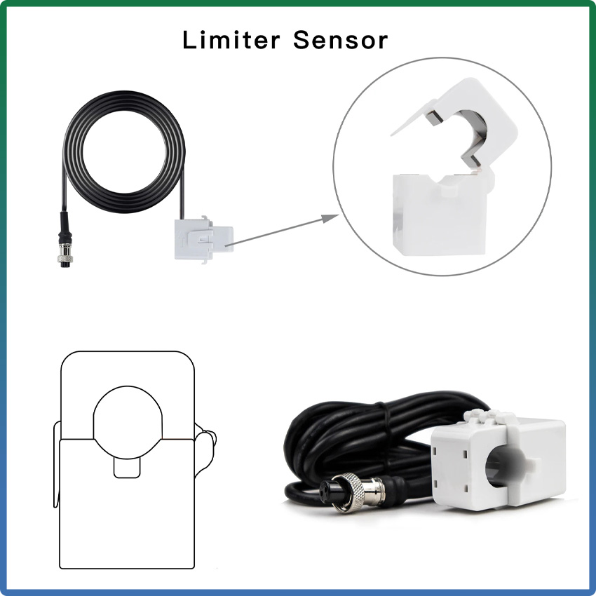 Limiter Sensor For Grid Tie In - огляд і ціна Grid Tie Inverter Limiter 2000W