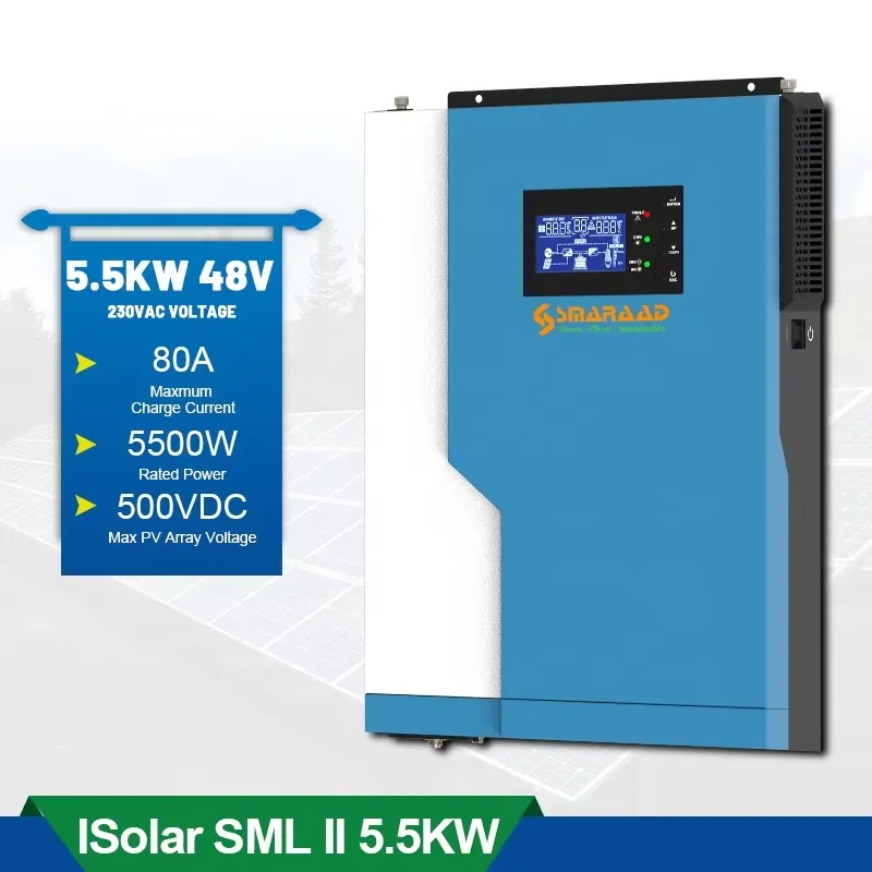 Solar Controller 3.5KW 5.5KW H - огляд і ціна Hybrid Solar Inverter 5.5Kw Mppt 48V