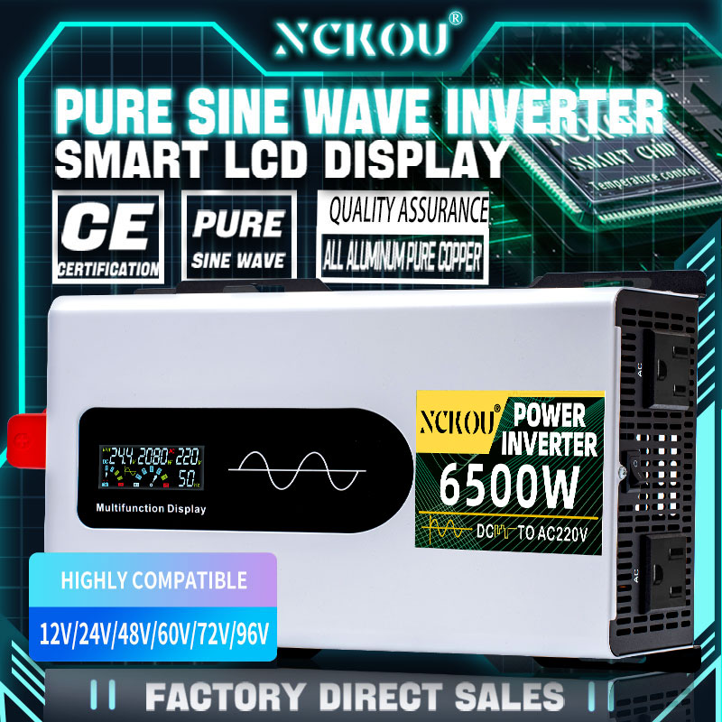 Inversor 12v 24v 48v 72v Para  - огляд і ціна Pure Sine Wave Inverter 5000W 48V 220V