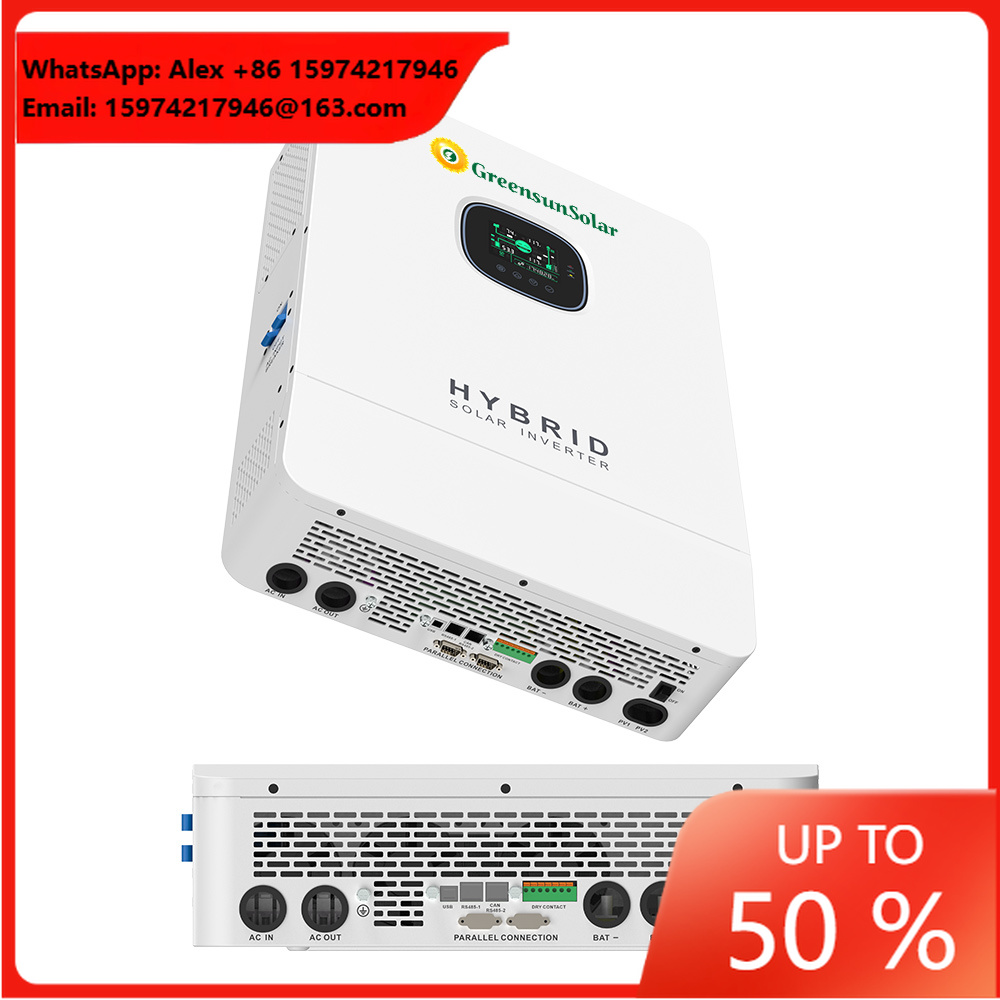 Mppt Solar Hybrid Inverter US  - огляд і ціна Hybrid Solar Inverter 5.5Kw Mppt 48V