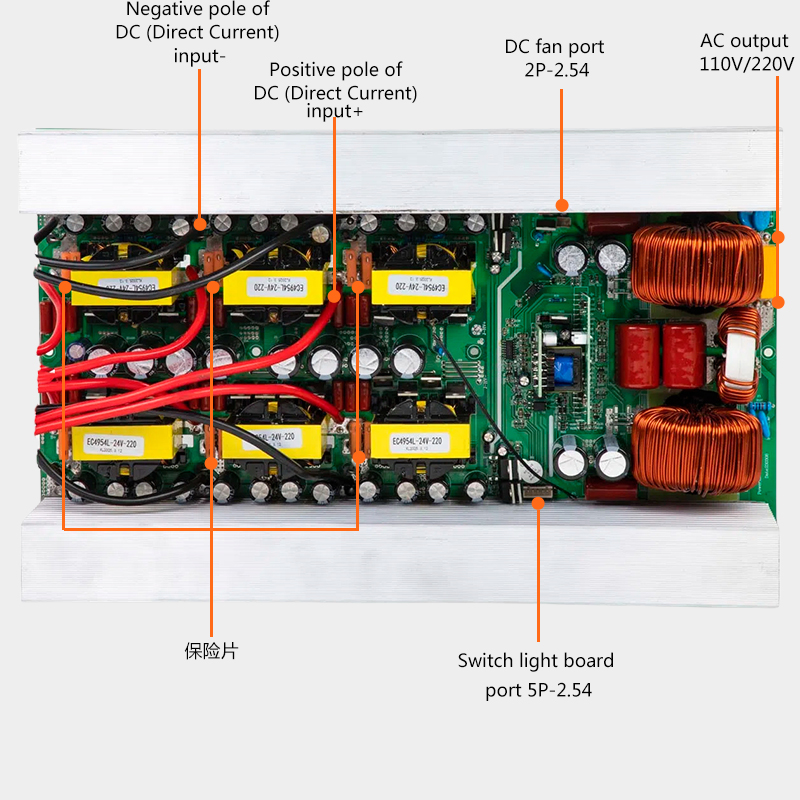 8000W Pure Sine Wave Inverter  - огляд і ціна Pure Sine Wave Inverter Board 24V 48V