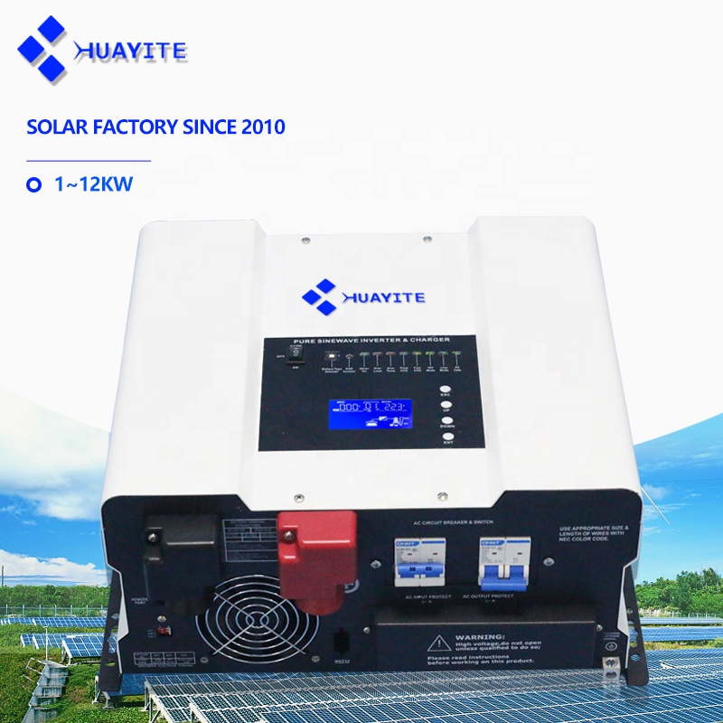 2KW DC24V 48V Off Grid Hybrid  - огляд і ціна Off Grid Solar Inverter 48V 6000W