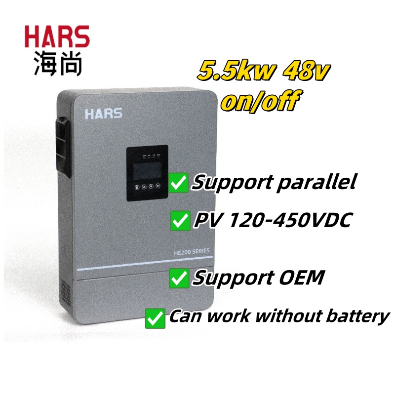 3.6kw 5.5kw 24V 48V 6.2kw Best - огляд і ціна Hybrid Solar Inverter 5.5Kw Mppt 48V